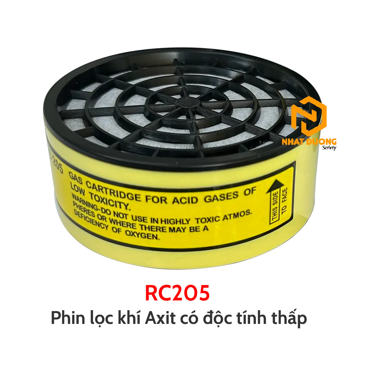 Phin lọc mặt nạ phòng độc RC205